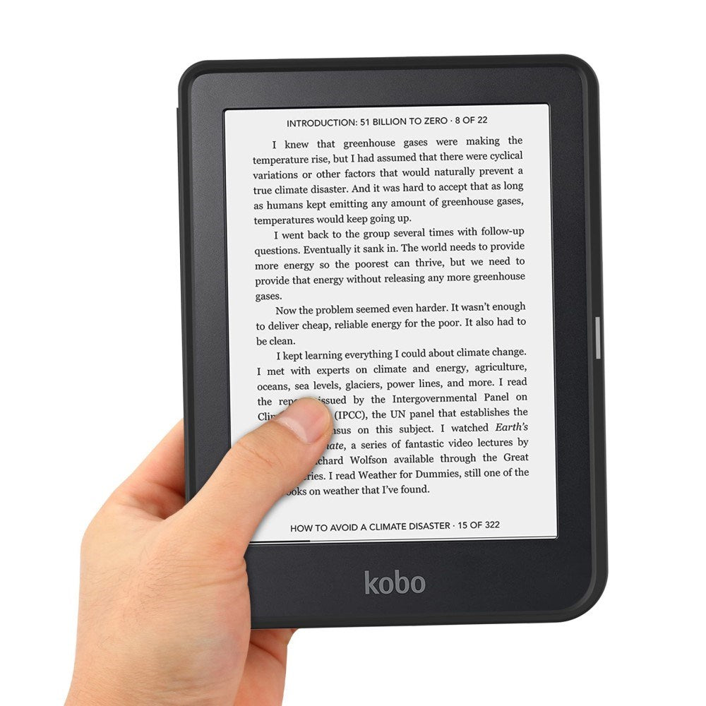 Kobo Clara 2E Flip Case w. Sleep / Wake-up Function - Blue