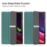 Lenovo Tab P11 Gen. 2 Tri-fold Flip Case w. Sleep / Wake-up Function - Green