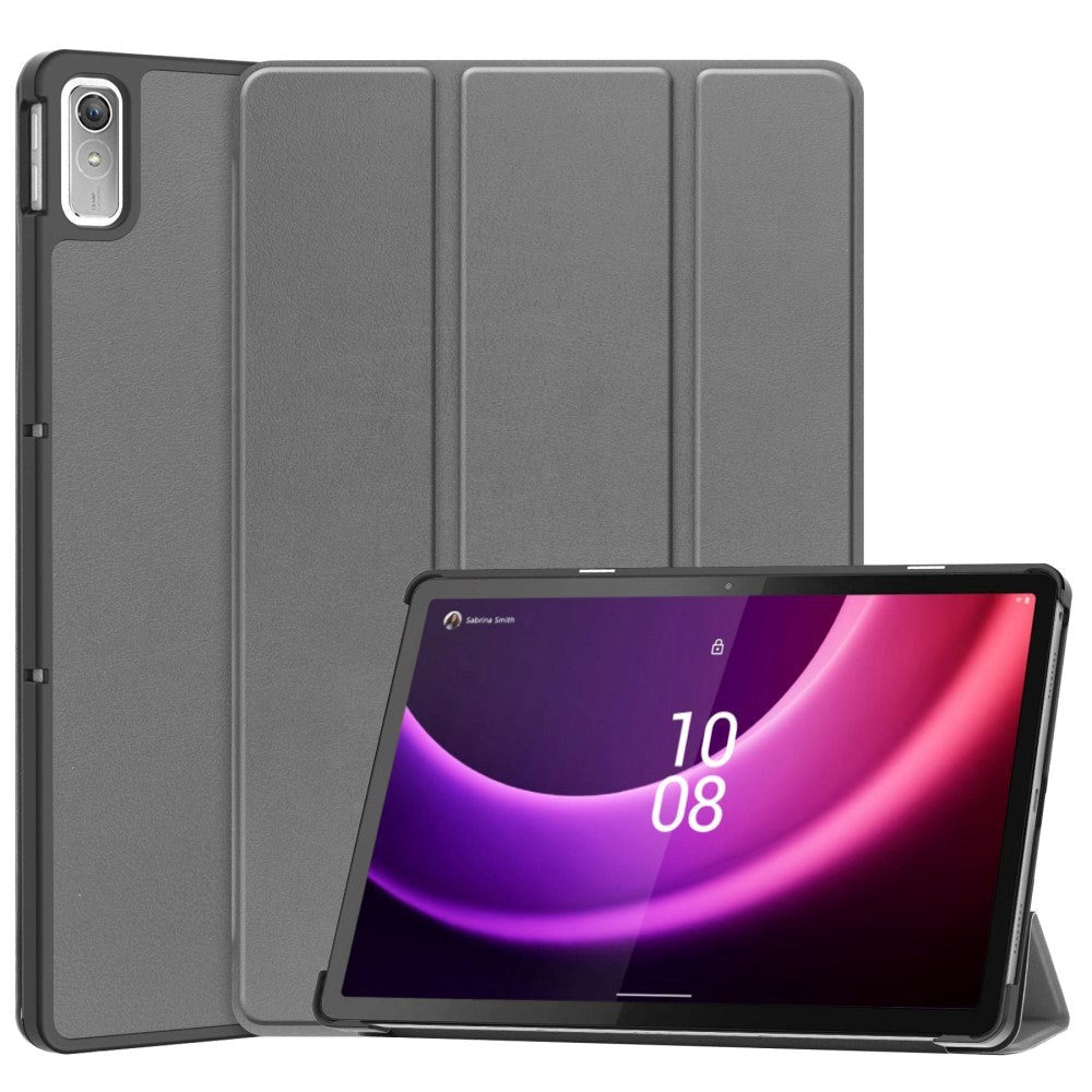 Lenovo Tab P11 Gen. 2 Tri-fold Flip Case w. Sleep / Wake-up Function - Grey