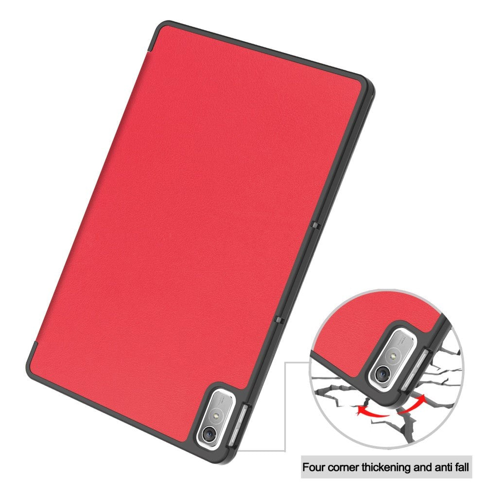 Lenovo Tab P11 Gen. 2 Tri-fold Flip Case w. Sleep / Wake-up Function - Red