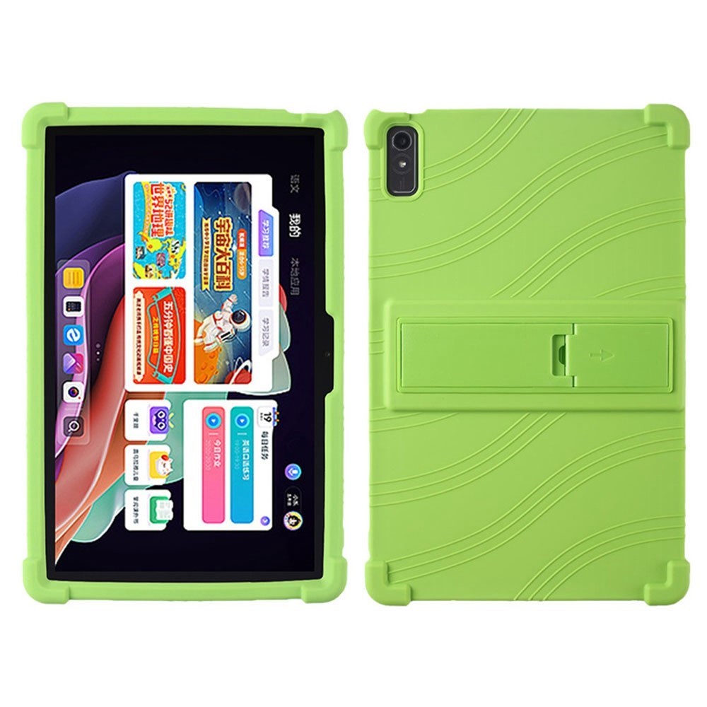 Lenovo Tab P11 Gen. 2 Plus Silicone Case w. Kickstand - Green