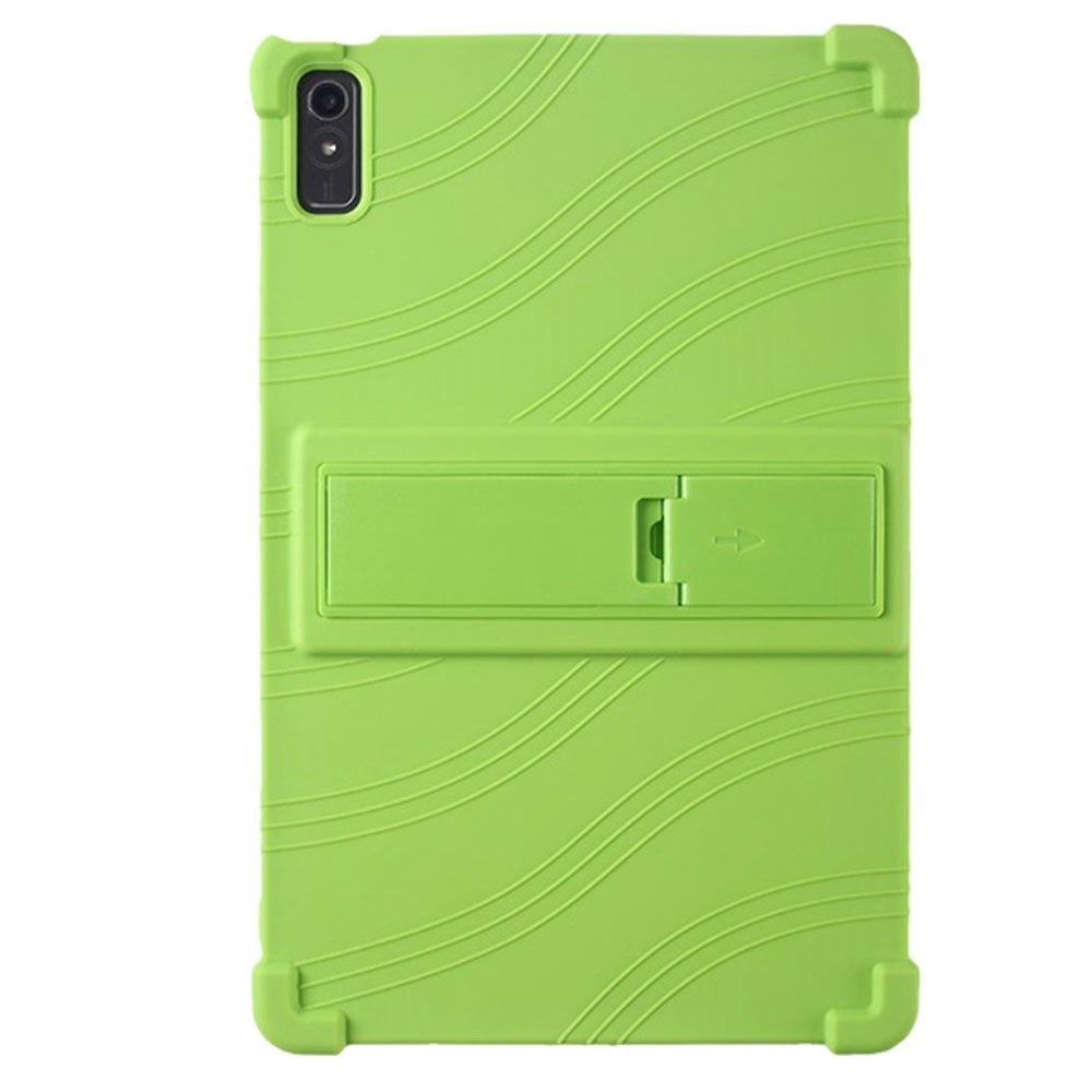 Lenovo Tab P11 Gen. 2 Plus Silicone Case w. Kickstand - Green