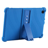 TCL Tab 10L Silicone Case w. Kickstand - Blue