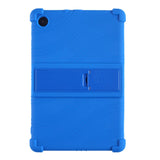 TCL Tab 10L Silicone Case w. Kickstand - Dark Blue