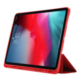 EIDERWOOD iPad Pro 11" (2022 / 2021 / 2020 / 2018) Tri-Fold Faux Leather Flip Case - Red