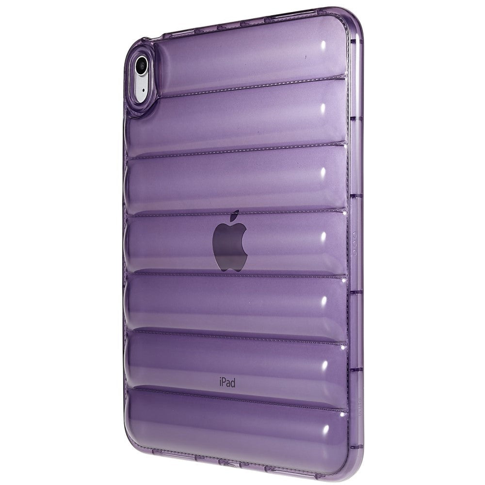 iPad 10.9" (2022) Plastic Case - Grooves - Purple