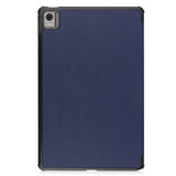 EIDERWOOD Nokia T21 Tri-Fold Leather Case w. Stand - Blue