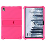 EIDERWOOD Nokia T21 Shock-Absorbing Silicone Case with Kickstand - Pink