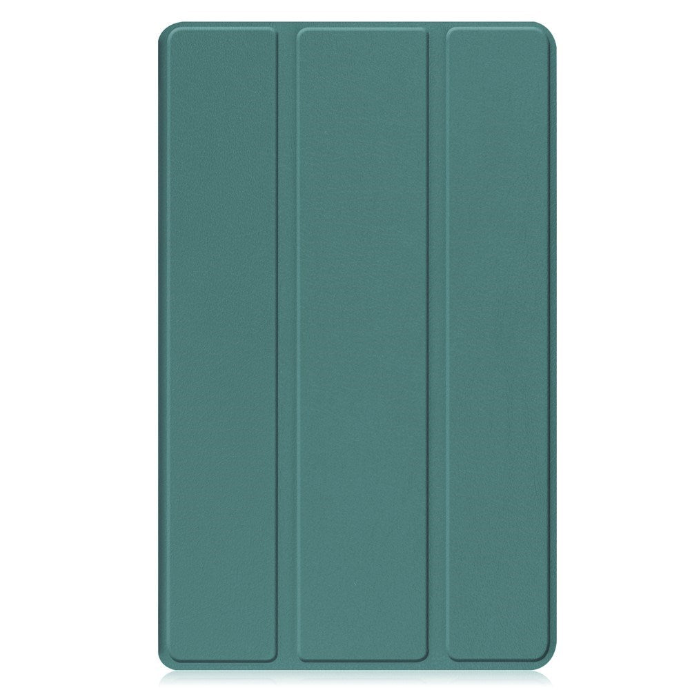 EIDERWOOD Lenovo Tab M8 (4th Gen.) Tri-Fold Faux Leather Flip Case - Green