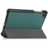 EIDERWOOD Lenovo Tab M8 (4th Gen.) Tri-Fold Faux Leather Flip Case - Green