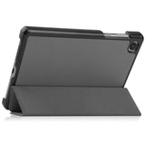 EIDERWOOD Lenovo Tab M8 (4th Gen.) Tri-Fold Faux Leather Flip Case - Grey