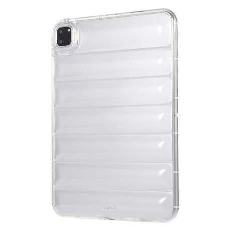 iPad Pro 11" (2022 / 2021 / 2020 / 2018) Flexible Plastic Case - Grooves - Transparent