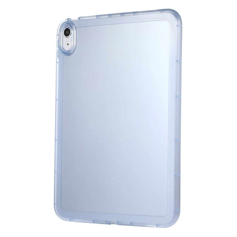 iPad 10.9" (2022) Flexible Plastic Case - Transparent / Blue