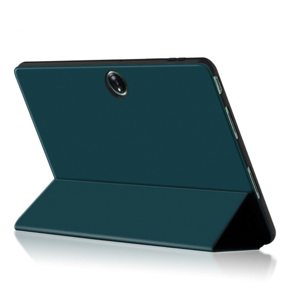 OnePlus Pad / Oppo Pad 2 Tri-Fold Leather Case - Green