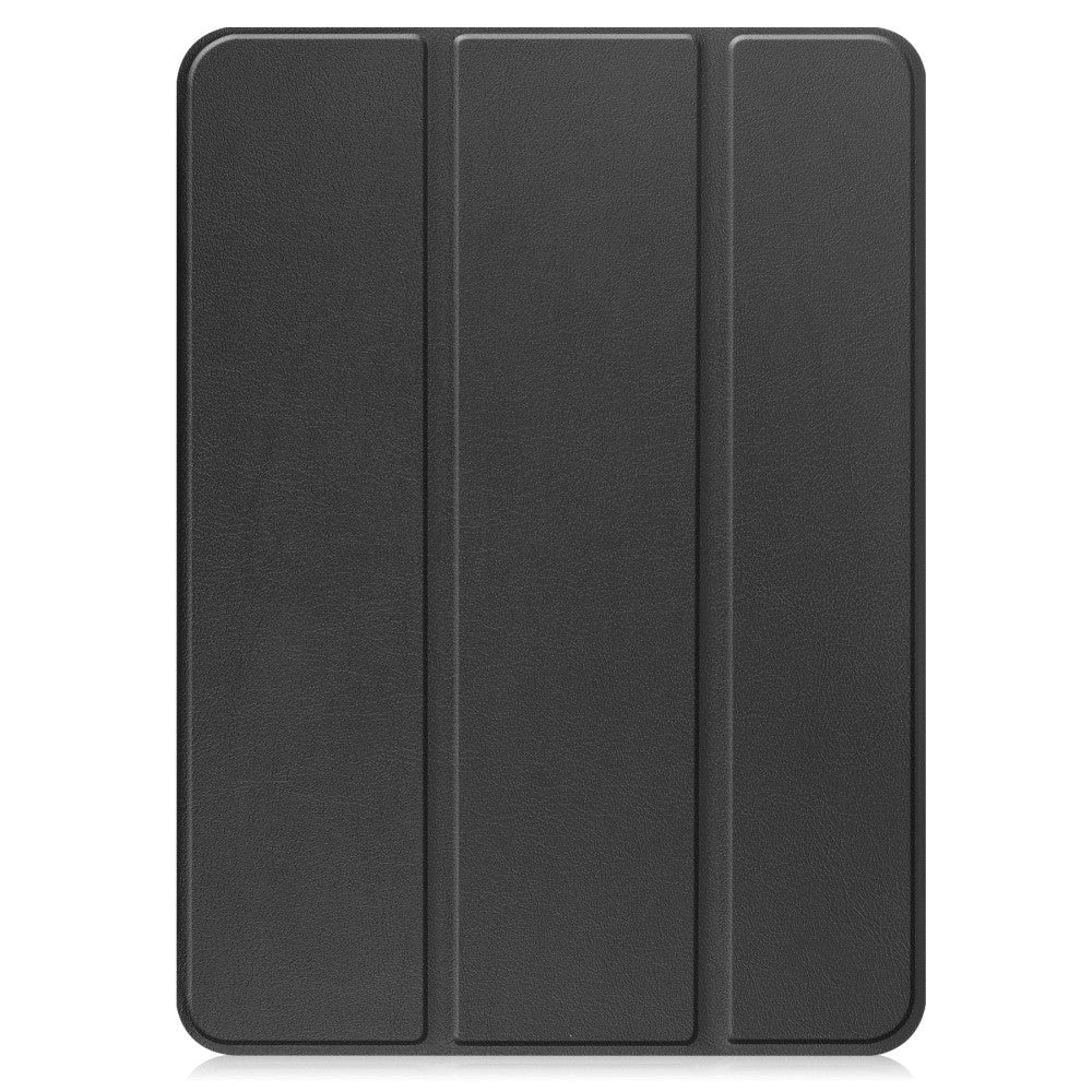 OnePlus Pad / Oppo Pad 2 Tri-Fold Leather Flip Case w. Wake Up/Sleep Function - Black