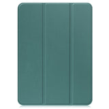 OnePlus Pad / Oppo Pad 2 Tri-Fold Leather Flip Case w. Wake Up/Sleep Function - Dark Green