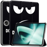 OnePlus Pad / Oppo Pad 2 PU Leather Flip Case W. Kickstand & Wake-up Function - "Don't Touch Me"