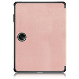 OnePlus Pad / Oppo Pad 2 Tri-Fold Leather Case w. Stand - Rose Gold