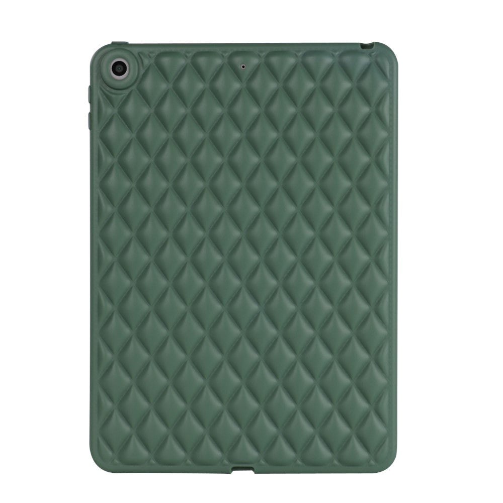 iPad 9.7 (2018-2017) / iPad Air / iPad Air 2 Flexible Plastic Case - Rhombe Design - Green