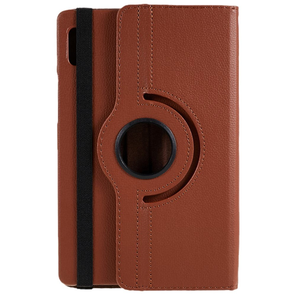 Lenovo Tab M9 Classic Leather Case w. 360⁰ Standing Function - Brown