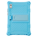 Lenovo Tab M9 Silicone Case w. Kickstand - Light Blue