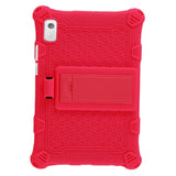 Lenovo Tab M9 Silicone Case w. Kickstand - Red