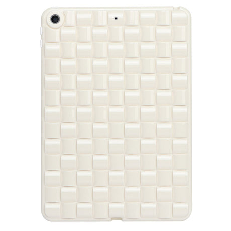 iPad 10.2" (2021 / 2020 / 2019) Flexible Plastic Case - Braid Design - White