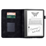 Amazon Kindle 11th Generation (2022) Leather Wallet Case - Tree Imprint - Black