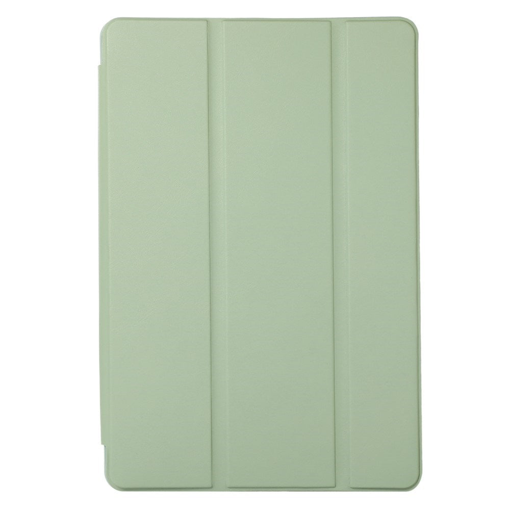 Samsung Galaxy Tab S6 Lite (2020-2024) Magnetic Tri-Fold Leather Case w. Stand - Green