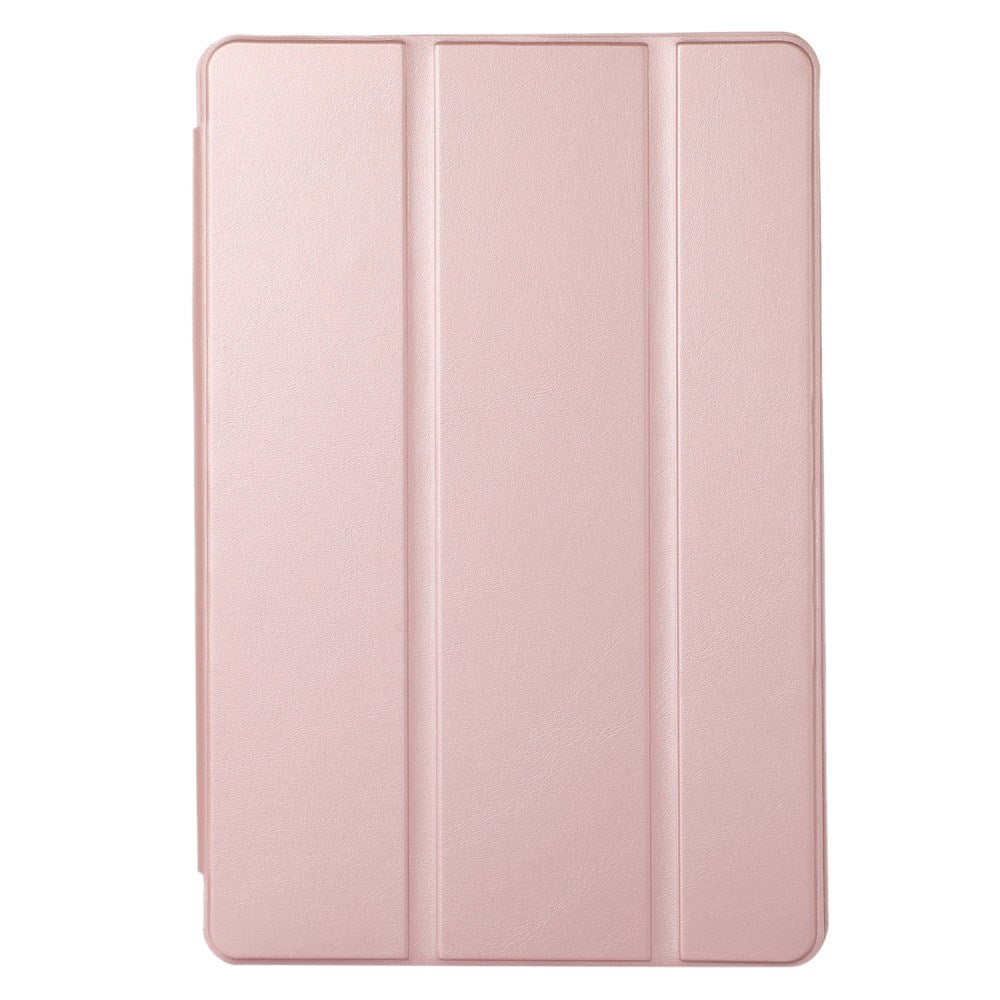 Samsung Galaxy Tab S6 Lite (2020-2024) Magnetic Tri-Fold Leather Case w. Stand - Rose Gold