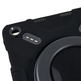 Pepkoo iPad 11" (2025) / 10.9" (2024 / 2022) Kids Case with Rotatable Stand - Black