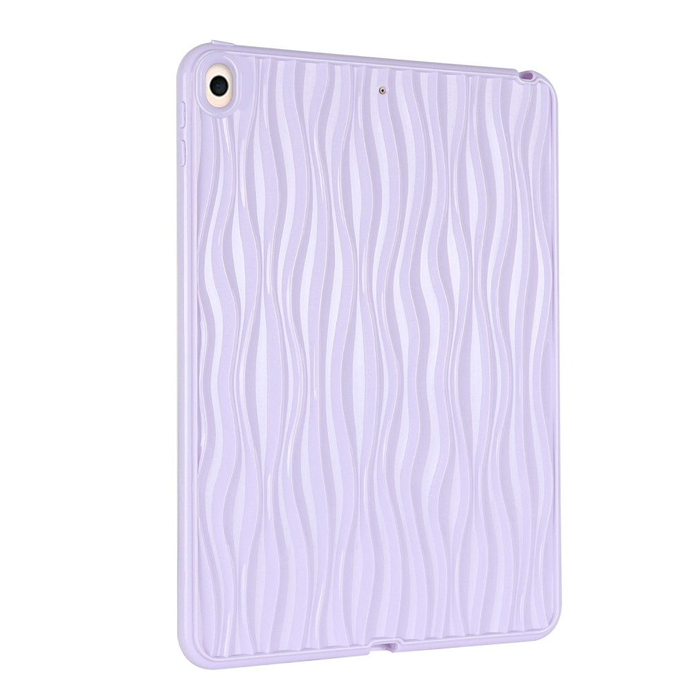 iPad Pro 11" (2022 / 2021 / 2020 / 2018) Flexible Plastic Case - Wavy Design - Purple