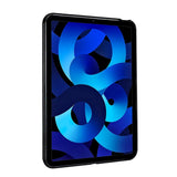 iPad Air (2022 / 2020) Flexible Plastic Case - Wavy Design - Black