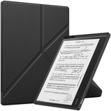 EIDERWOOD Kobo Elipsa 2E Origami Faux Leather Flip Case with Pen Holder - Black