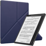 EIDERWOOD Kobo Elipsa 2E Origami Faux Leather Flip Case with Pen Holder - Blue