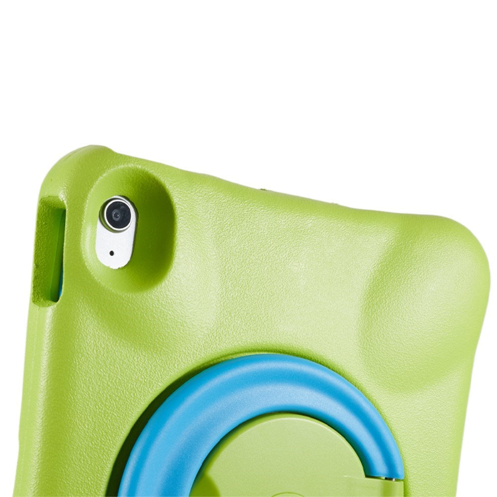 EIDERWOOD iPad 11" (2025) / 10.9" (2024 / 2022) Kids Case with Stand Function - Light Green / Blue