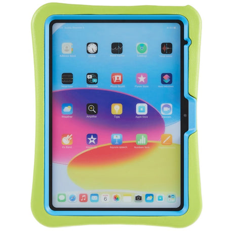 EIDERWOOD iPad 11" (2025) / 10.9" (2024 / 2022) Kids Case with Stand Function - Light Green / Blue