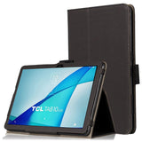 NxtPaper 10s Leather Cover with stand function and magnetic closure - Black