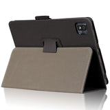 NxtPaper 10s Leather Cover with stand function and magnetic closure - Black