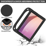 EIDERWOOD Lenovo Tab M8 (4th Gen.) Kids Case with Handle & Stand Function - Black