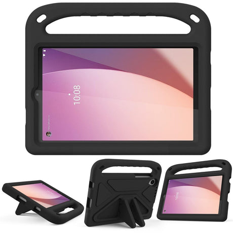 EIDERWOOD Lenovo Tab M8 (4th Gen.) Kids Case with Handle & Stand Function - Black
