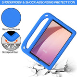 EIDERWOOD Lenovo Tab M8 (4th Gen.) Kids Case with Handle & Stand Function - Blue
