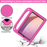 EIDERWOOD Lenovo Tab M8 (4th Gen.) Kids Case with Handle & Stand Function - Pink