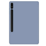 Samsung Galaxy Tab S9+ (Plus) Magnetic Tri-Fold Leather Case w. Stand - Blue