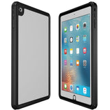 iPad 9.7 (2018-2017) Waterproof Craftsman Cover w. Screen Protector - Transparent / Black