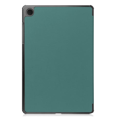 Samsung Galaxy Tab A9 Tri-Fold Leather Case w. Stand - Green