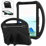 EIDERWOOD Samsung Galaxy Tab S9 / S8 / S7 Kids Case with Handle & Stand Function - Black
