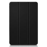 Samsung Galaxy Tab A9+ (Plus) Tri-Fold Leather Case w. Stand - Black