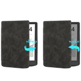 PocketBook InkPad 4 Flip Case w. Sleep / Wake-up Function - Black