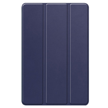 Lenovo Tab P12 Magnetic Tri-Fold Leather Case w. Stand - Dark Blue